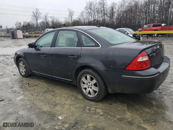 2007 Ford Five Hundred SEL with VIN 1FAHP27127G140891, listed as a Copart auction lot 43459305 with 182,264 mi miles and Salvage Title. Bid and sale history available at carsss.com. Image 2.