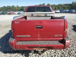2003 GMC Sonoma SLS with VIN 1GTCS19X538152441, listed as a Copart auction lot 75249904 with 100,250 mi miles and Salvage Title. Bid and sale history available at carsss.com. Image 6.