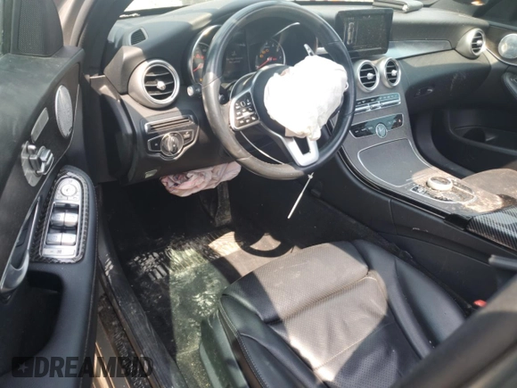 2019 Mercedes-Benz C 300 with VIN 55SWF8EB2KU285188, listed as a Copart auction lot 59468995 with Not provided miles and Non repairable. Bid and sale history available at DreamBid. Image 8.