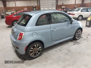 2015 FIAT 500 Sport with VIN 3C3CFFBR9FT624227, listed as a IAAI auction lot 42272867 with 101,941 mi miles and . Bid and sale history available at DreamBid. Image 4.