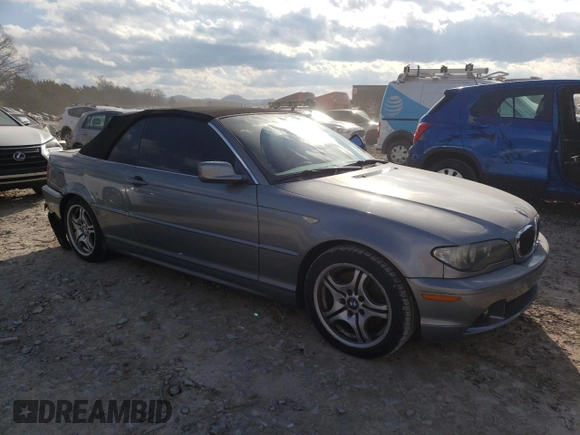 2006 BMW 3 Series 330Ci with VIN WBABW53426PZ41207, listed as a Copart auction lot 87435684 with 120,481 mi miles and Clean Title. Bid and sale history available at carsss.com. Image 4.