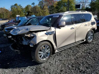 2022 Infiniti QX80 PREMIUM SELECT with VIN JN8AZ2AE7N9292768, listed as a Copart auction lot 76364934 with 25,835 mi miles and Non Repairable. Bid and sale history available at carsss.com. Image 1.