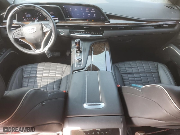 2022 Cadillac Escalade Sport Platinum with VIN 1GYS4GKL8NR201462, listed as a Copart auction lot 70836364 with 20,843 mi miles and Salvage Title. Bid and sale history available at carsss.com. Image 8.