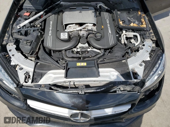 2016 Mercedes-Benz C 63 AMG with VIN 55SWF8GB0GU115383, listed as a Copart auction lot 52738005 with 101,439 mi miles and Clean title. Bid and sale history available at DreamBid. Image 11.
