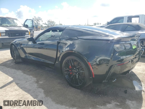 2016 Chevrolet Corvette Z06 1LZ with VIN 1G1YP2D69G5613510, listed as a Copart auction lot 77152654 with 0 mi miles and Non Repairable. Bid and sale history available at carsss.com. Image 2.