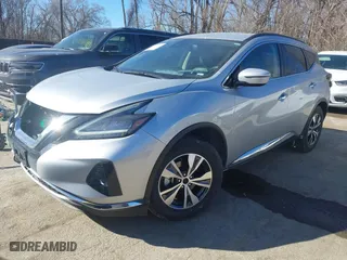 2023 Nissan Murano SV with VIN 5N1AZ2BS9PC126639, listed as a IAAI auction lot 41676580 with 48,864 mi miles. Bid and sale history available at carsss.com. Image 17.
