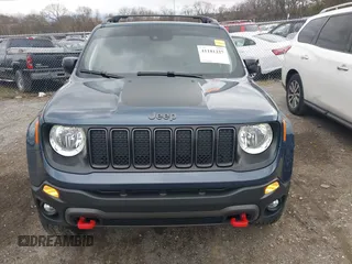 2022 Jeep Renegade Trailhawk with VIN ZACNJDC19NPN61911, listed as a IAAI auction lot 41181227 with 25,614 mi miles and . Bid and sale history available at DreamBid. Image 13.
