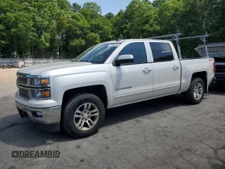 2015 Chevrolet Silverado 1500 LT with VIN 3GCUKREH5FG296491, listed as a Copart auction lot 57342335 with 252,726 mi miles and Clean Title. Bid and sale history available at DreamBid. Image 1.