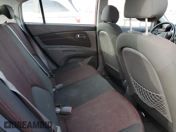 2009 Kia Rio LX with VIN KNADE243X96587429, listed as a Copart auction lot 46500825 with 116,557 mi miles and Salvage Title. Bid and sale history available at carsss.com. Image 10.