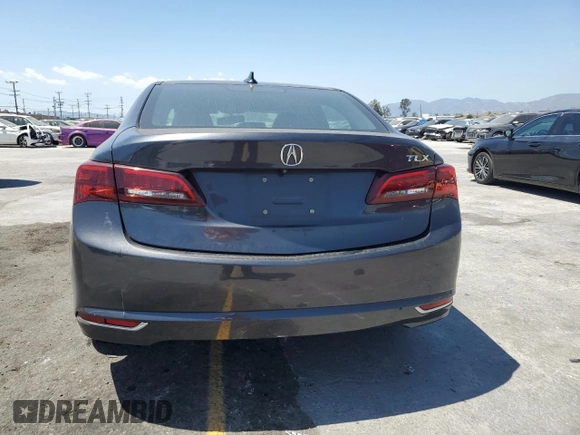 2015 Acura TLX V6 with VIN 19UUB2F32FA021171, listed as a Copart auction lot 56251435 with 96,014 mi miles and Salvage title. Bid and sale history available at DreamBid. Image 6.