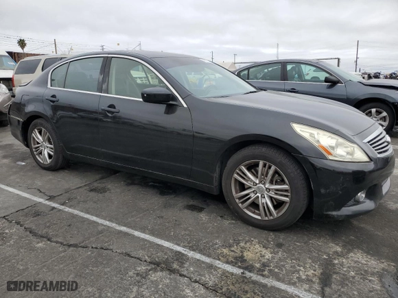 2012 Infiniti G25 Sedan Journey with VIN JN1DV6AP9CM700021, listed as a Copart auction lot 43631315 with 133,822 mi miles and Salvage Title. Bid and sale history available at carsss.com. Image 4.