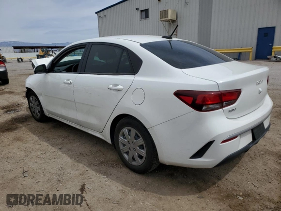 2022 Kia Rio S with VIN 3KPA24AD0NE478831, listed as a Copart auction lot 51078825 with 60,309 mi miles and Salvage Title. Bid and sale history available at carsss.com. Image 2.