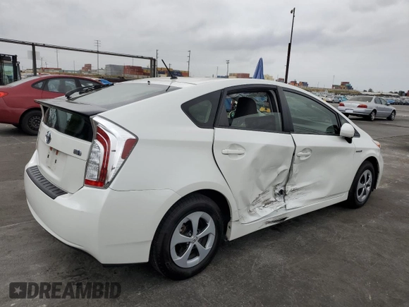 2015 Toyota Prius Four z VIN JTDKN3DU1F1896823, wystawiony jako Copart lot #58548415 z przebiegiem 143 662 mil mil oraz Szkoda całkowita • Salvage title. Historia ofert i sprzedaży dostępna na DreamBid. Obrazek 3.