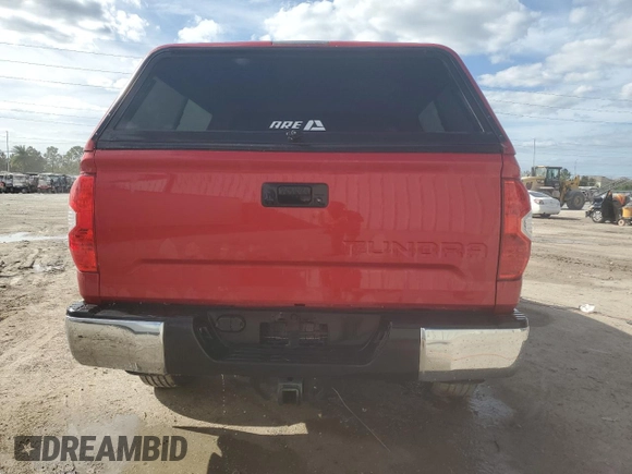 2020 Toyota Tundra 2WD SR5 with VIN 5TFEY5F12LX267485, listed as a Copart auction lot 74507304 with 0 mi miles and Non Repairable. Bid and sale history available at carsss.com. Image 6.