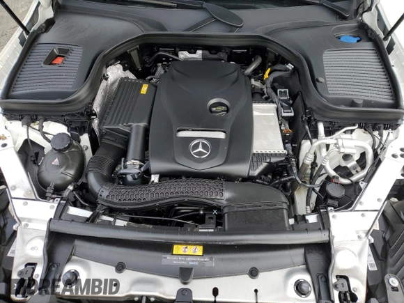 2018 Mercedes-Benz GLC with VIN WDC0J4KB4JF408609, listed as a Copart auction lot 43330065 with 11,870 mi miles and Salvage Title. Bid and sale history available at carsss.com. Image 12.