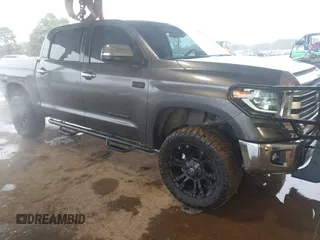 2020 Toyota Tundra Limited with VIN 5TFHY5F13LX949904, listed as a IAAI auction lot 41547926 with 103,740 mi miles and . Bid and sale history available at DreamBid. Image 1.