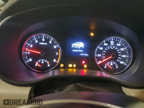 2020 Kia Sportage EX z VIN KNDPNCAC6L7804485, wystawiony jako Copart lot #56988855 z przebiegiem 117 112 mil mil oraz Szkoda całkowita • Salvage title. Historia ofert i sprzedaży dostępna na DreamBid. Obrazek 9.