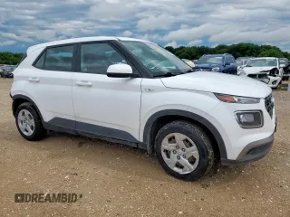 2020 Hyundai Venue SE with VIN KMHRB8A39LU037520, listed as a Copart auction lot 53607435 with 157,717 mi miles and Salvage Title. Bid and sale history available at DreamBid. Image 4.