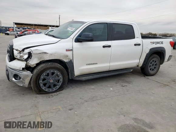 2012 Toyota Tundra 4WD Truck with VIN 5TFDW5F18CX221709, listed as a Copart auction lot 46100465 with 0 mi miles and Salvage Title. Bid and sale history available at carsss.com. Image 1.