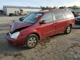 2012 Kia Sedona LX with VIN KNDMG4C71C6432790, listed as a Copart auction lot 71918464 with 0 mi miles and Salvage Title. Bid and sale history available at carsss.com. Image 1.