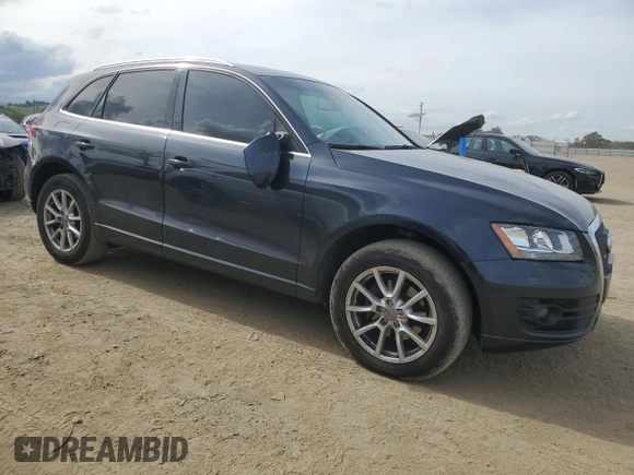 2012 Audi Q5 Premium with VIN WA1CFAFP0CA027875, listed as a Copart auction lot 46465245 with 110,856 mi miles and Salvage title. Bid and sale history available at DreamBid. Image 4.