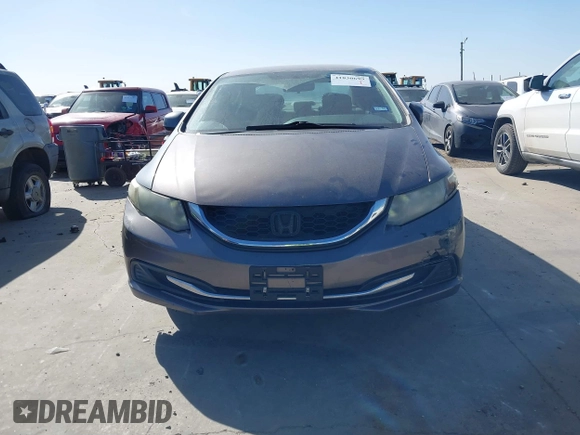 2015 Honda Civic Sedan LX with VIN 19XFB2F55FE075943, listed as a IAAI auction lot 41830699 with 199,838 mi miles. Bid and sale history available at carsss.com. Image 12.