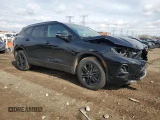 2021 Chevrolet Blazer LT z VIN 3GNKBHRS6MS539265, wystawiony jako Copart lot #51800265 z przebiegiem 55 176 mil mil oraz Szkoda całkowita • Salvage title. Historia ofert i sprzedaży dostępna na DreamBid. Obrazek 4.