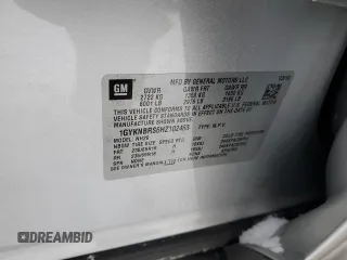 2017 Cadillac XT5 Luxury FWD with VIN 1GYKNBRS6HZ102463, listed as a Copart auction lot 44979655 with 98,738 mi miles and Salvage Title. Bid and sale history available at DreamBid. Image 15.