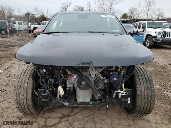 2021 Jeep Grand Cherokee SRT with VIN 1C4RJFDJXMC626315, listed as a Copart auction lot 45098185 with 0 mi miles and Salvage Title. Bid and sale history available at carsss.com. Image 5.