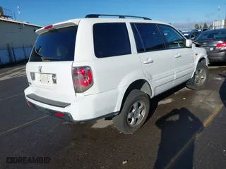 2007 Honda Pilot EX-L with VIN 5FNYF28537B009283, listed as a IAAI auction lot 41818815 with 155,020 mi miles. Bid and sale history available at carsss.com. Image 4.