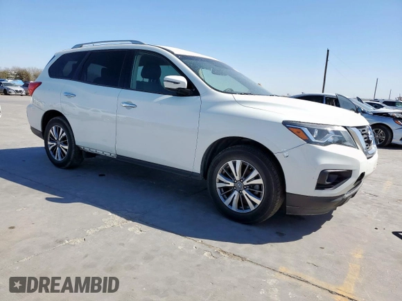 2018 Nissan Pathfinder S with VIN 5N1DR2MN6JC643909, listed as a Copart auction lot 49747835 with 148,985 mi miles and Clean Title. Bid and sale history available at carsss.com. Image 4.