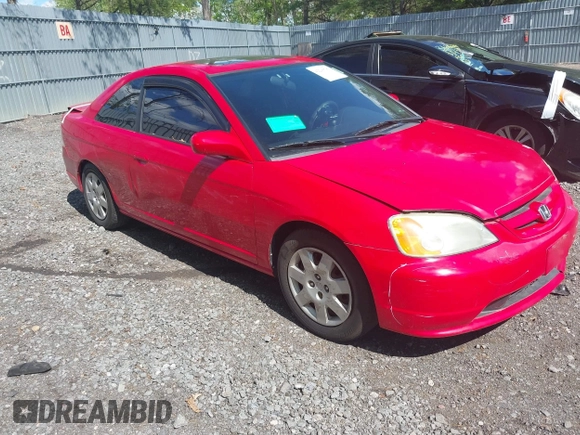 2003 Honda Civic EX with VIN 1HGEM22973L072996, listed as a IAAI auction lot 42209783 with 169,743 mi miles and . Bid and sale history available at DreamBid. Image 1.