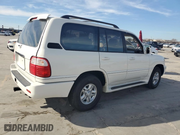 2002 Lexus LX 470 z VIN JTJHT00W623514108, wystawiony jako Copart lot #88704265 z przebiegiem Nie podano mil oraz Tytuł czysty. Historia ofert i sprzedaży dostępna na DreamBid. Obrazek 3.