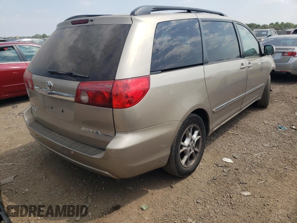 2006 Toyota Sienna XLE with VIN 5TDZA22CX6S531655, listed as a Copart auction lot 74183464 with 208,253 mi miles and Salvage Title. Bid and sale history available at carsss.com. Image 3.