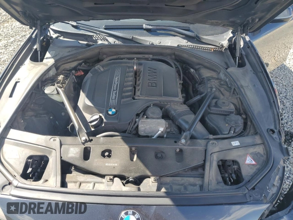 2014 BMW 5 Series 535i xDrive with VIN WBA5B3C55ED532060, listed as a Copart auction lot 48611175 with 138,915 mi miles and Salvage Title. Bid and sale history available at carsss.com. Image 13.