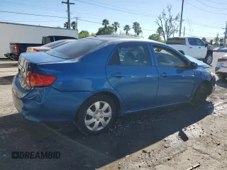 2010 Toyota Corolla with VIN 1NXBU4EE4AZ303474, listed as a Copart auction lot 49600555 with 0 mi miles and Non Repairable. Bid and sale history available at carsss.com. Image 3.