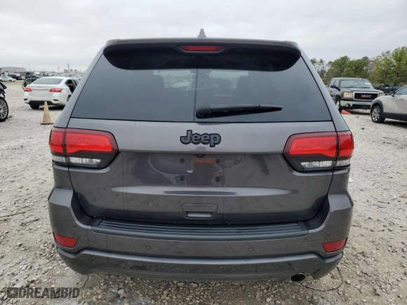 2021 Jeep Grand Cherokee Laredo X with VIN 1C4RJEAG9MC719300, listed as a Copart auction lot 45515745 with 57,651 mi miles and Salvage Title. Bid and sale history available at carsss.com. Image 6.