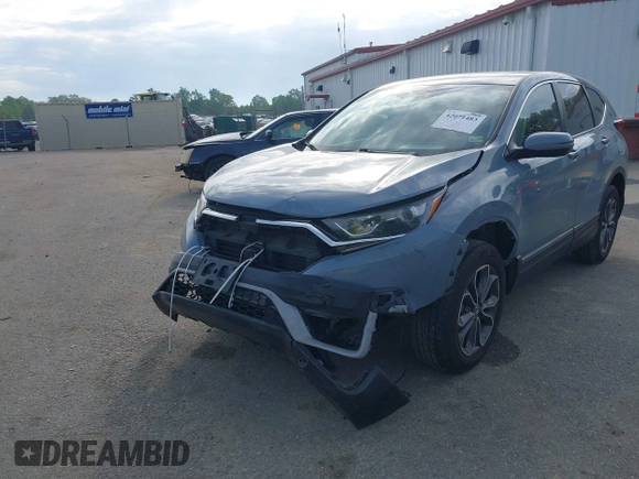 2020 Honda CR-V EX with VIN 7FARW2H51LE007051, listed as a IAAI auction lot 42071483 with 53,032 mi miles and . Bid and sale history available at DreamBid. Image 6.
