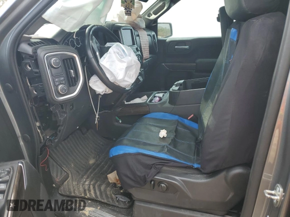 2020 Chevrolet Silverado 1500 RST with VIN 3GCPWDED1LG413612, listed as a Copart auction lot 41828455 with Not Provided miles and Salvage Title. Bid and sale history available at DreamBid. Image 7.