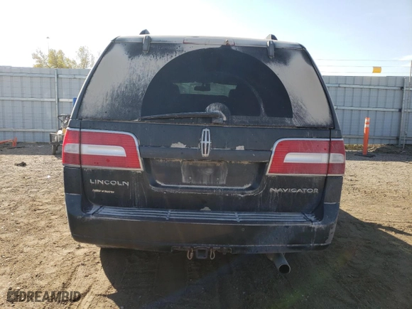 2009 Lincoln Navigator with VIN 5LMFU28539LJ01029, listed as a Copart auction lot 76828524 with 143,627 mi miles and Salvage Title. Bid and sale history available at carsss.com. Image 6.