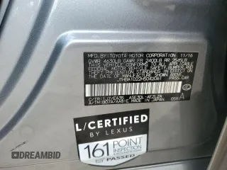 2017 Lexus IS 200t with VIN JTHBA1D22H5042061, listed as a Copart auction lot 59109005 with 90,263 mi miles and Salvage title. Bid and sale history available at DreamBid. Image 12.