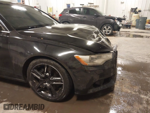 2015 Audi A6 2.0T Premium Plus with VIN WAUGFAFC7FN012983, listed as a IAAI auction lot 41086404 with 145,358 mi miles. Bid and sale history available at carsss.com. Image 6.