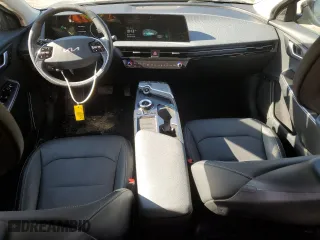 2022 Kia EV6 Wind with VIN KNDC34LAXN5065979, listed as a Copart auction lot 46663755 with 19,077 mi miles and Salvage Title. Bid and sale history available at carsss.com. Image 8.