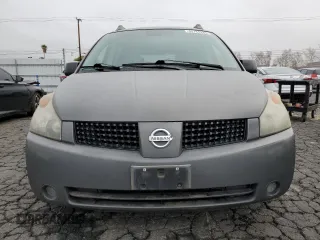 2006 Nissan Quest S Special Edition with VIN 5N1BV28U16N112908, listed as a Copart auction lot 43784285 with 124,729 mi miles and Salvage Title. Bid and sale history available at carsss.com. Image 5.