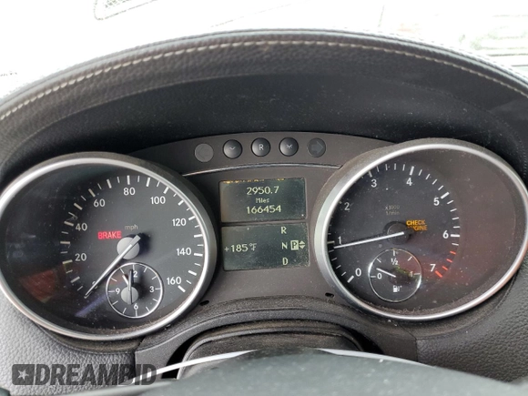 2008 Mercedes-Benz GL-Class 4.6L with VIN 4JGBF71E48A308364, listed as a Copart auction lot 50924955 with 166,454 mi miles and Salvage Title. Bid and sale history available at carsss.com. Image 9.