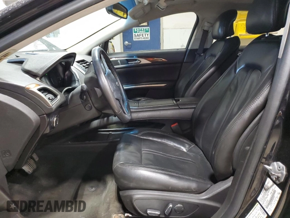2014 Lincoln MKZ with VIN 3LN6L2GK6ER825015, listed as a Copart auction lot 53108575 with 0 mi miles and Salvage Title. Bid and sale history available at carsss.com. Image 7.