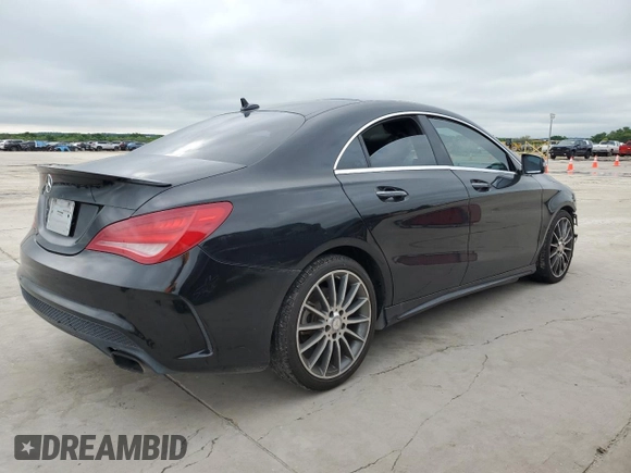 2016 Mercedes-Benz CLA 250 with VIN WDDSJ4EBXGN313826, listed as a Copart auction lot 50333034 with 121,495 mi miles and . Bid and sale history available at DreamBid. Image 3.