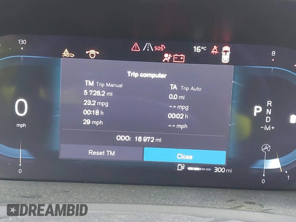 2023 Volvo XC90 Ultimate with VIN YV4062PA8P1959317, listed as a IAAI auction lot 41683784 with 16,972 mi miles and . Bid and sale history available at DreamBid. Image 7.