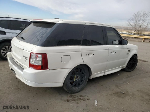 2009 Land Rover Range Rover Sport HSE with VIN SALSK25449A189035, listed as a Copart auction lot 47131605 with 0 mi miles and Salvage Title. Bid and sale history available at carsss.com. Image 3.
