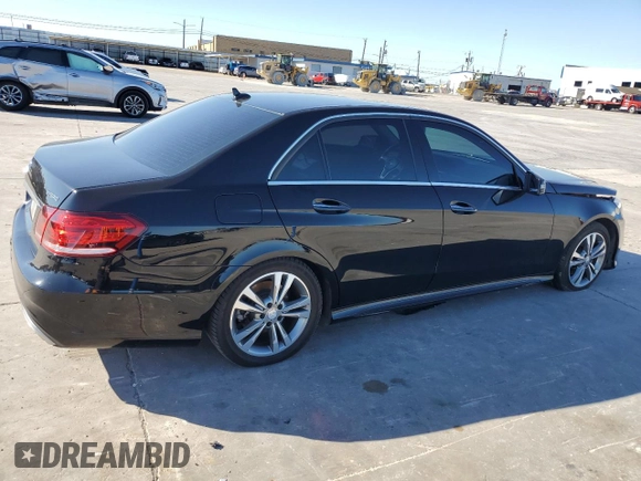 2014 Mercedes-Benz E 400 Sport with VIN WDDHF9FB2EA832266, listed as a Copart auction lot 43920075 with 56,524 mi miles and Salvage Title. Bid and sale history available at DreamBid. Image 3.